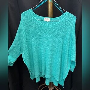 Women's Turquoise Sweater